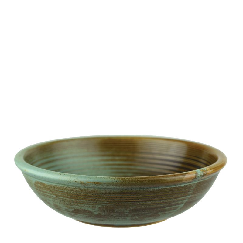 BOWL RND FIRED EARTH 250MM, NOURISH