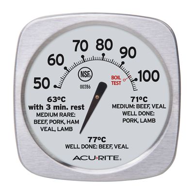 THERMOMETER MEAT LARGE DIAL, ACURITE