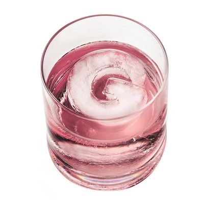 DRINKSPLINKS G Large Ice Cube Tray for Gin - Silicone Ice Mold for