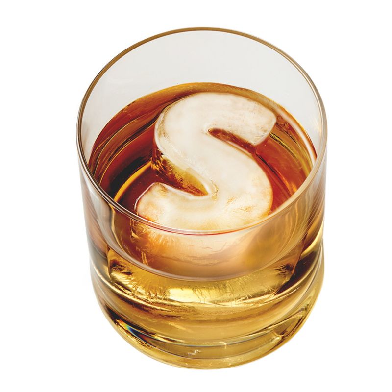 ICE MOULD LETTER S FOR SCOTCH D/PLINKS