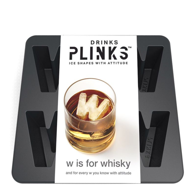 ICE MOULD LETTER W FOR WHISKY D/PLINKS