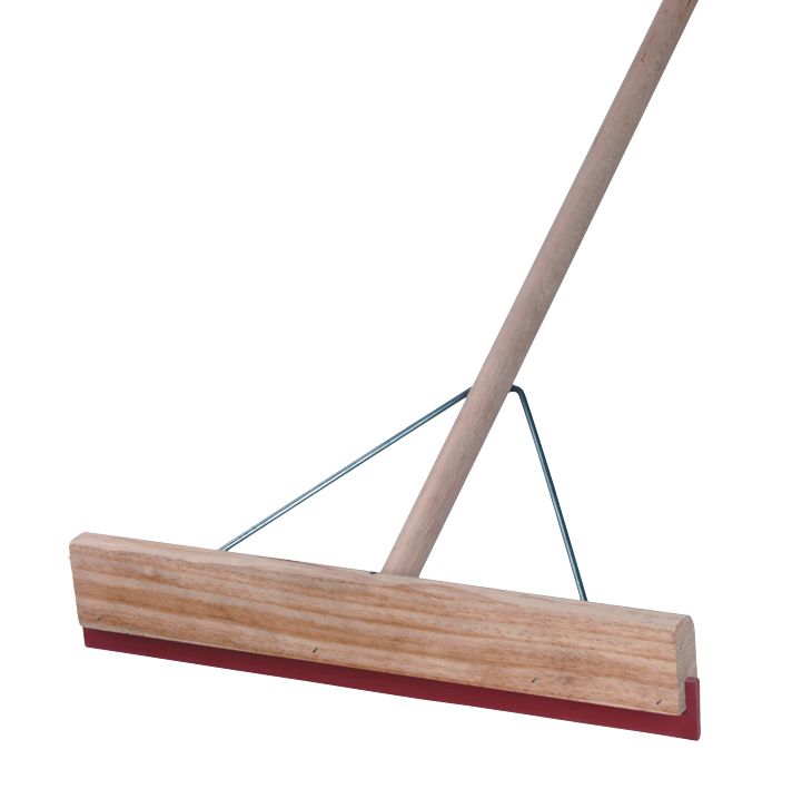 SQUEEGEE W/HNDL&BRACKET 457MM WOOD,OATES