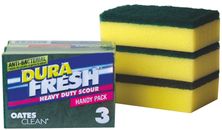 SCOURER SCOUR/SPONGE, OATES 3PK