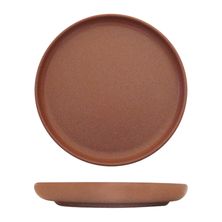 PLATE ROUND BROWN 175MM, ECLIPSE UNO