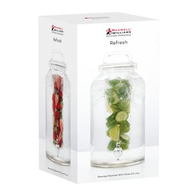 BEVERAGE DISPENSER 8.5LT W/INFUSER, M&W