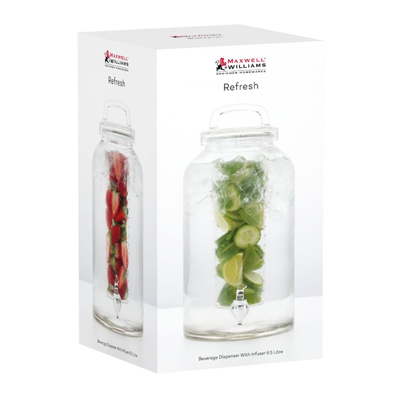 BEVERAGE DISPENSER 8.5LT W/INFUSER, M&W