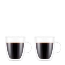 DOUBLE WALL LATTE CUP 450ML 2PK, BISTRO