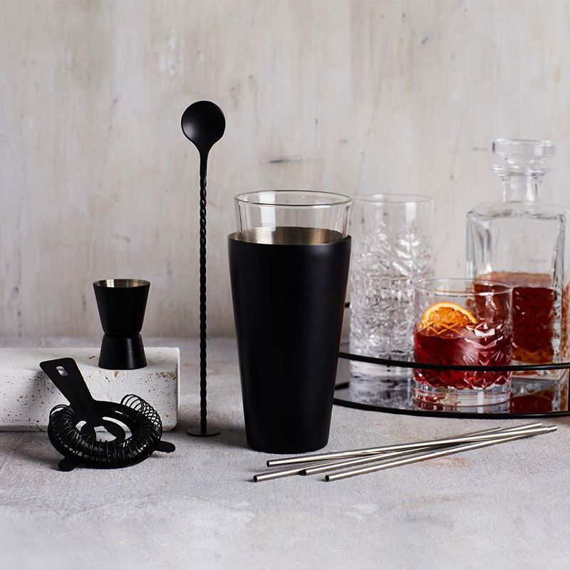 Stanley Rogers Cocktail Set 10pce Matte Black