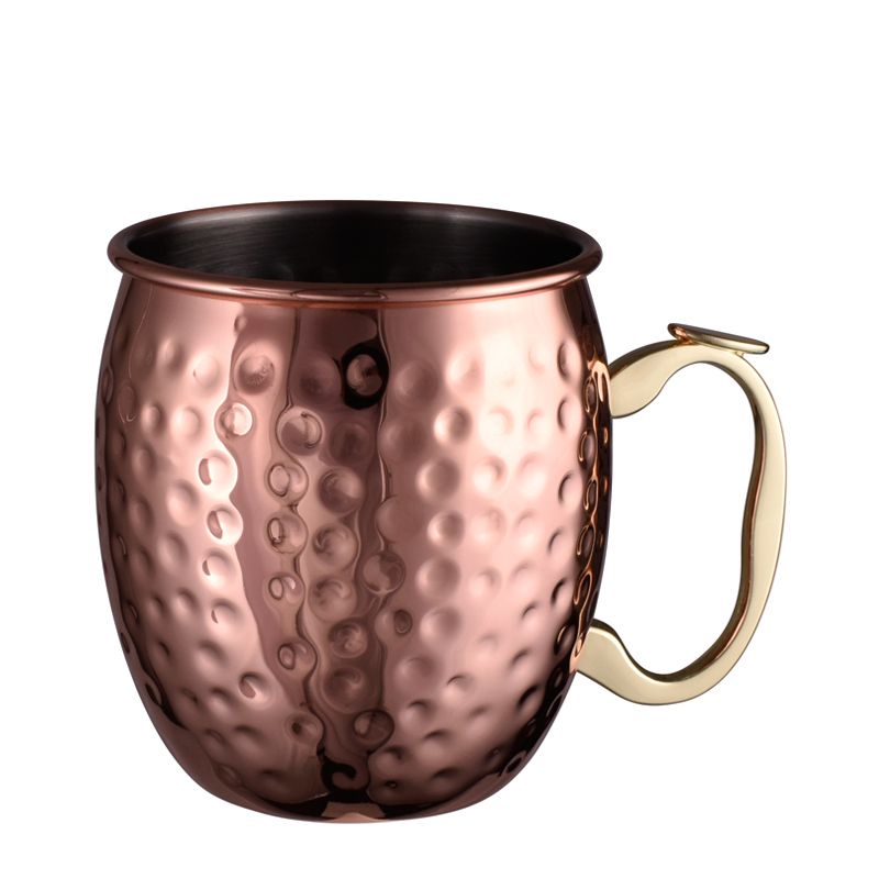 MUG COPPER DIMPLED 530ML, MOSCOW MULE