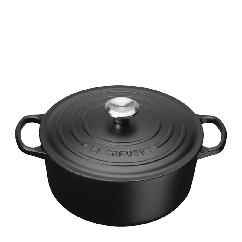 CASSEROLE BLACK 26CM/5.3L, LE CREUSET