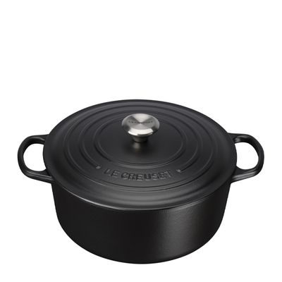 CAST IRON ROUND CASSEROLE 28CM/6.7LT, LE CREUSET