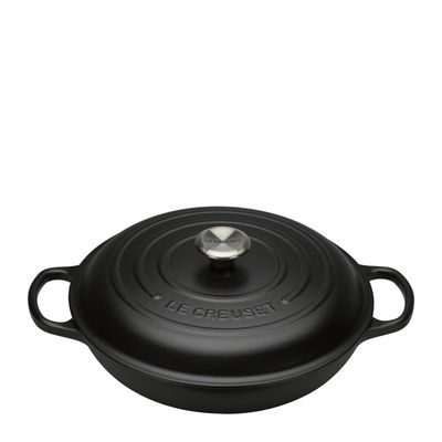 CAST IRON SHALLOW CASSEROLE 30CM/3.2LT, LE CREUSET