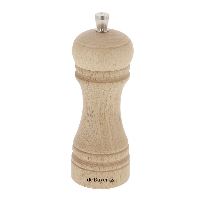 PEPPER MILL LIGHT RND TOP 14CM, DE BUYER