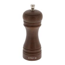 PEPPER MILL DARK RND TOP 14CM, DE BUYER