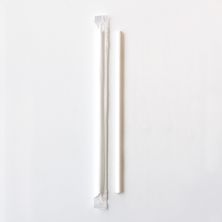 STRAW WRAPPED T/SHAKE 215MM WHT 1000CT
