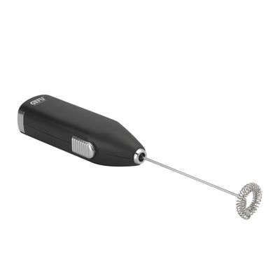 MILK FROTHER BLK BATTERY OPERATED, FINO