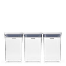 CANNISTER SQUARE SET 3PCE, OXO POP