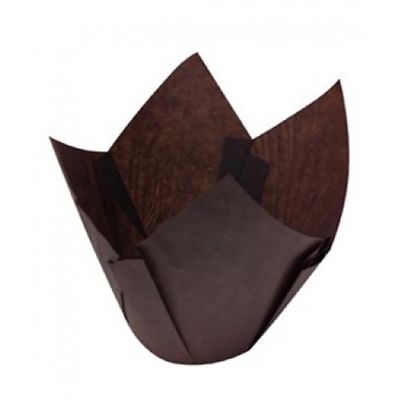 MUFFIN WRAP BROWN 60MM BASE 500CTN