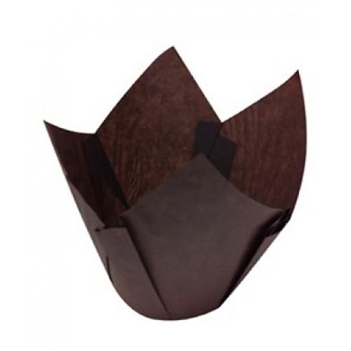 MUFFIN WRAP BROWN 60MM BASE 500CTN