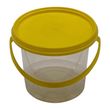 CLEAR BUCKET WITH LID