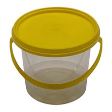 1KG CLEAR BUCKET WITH LID