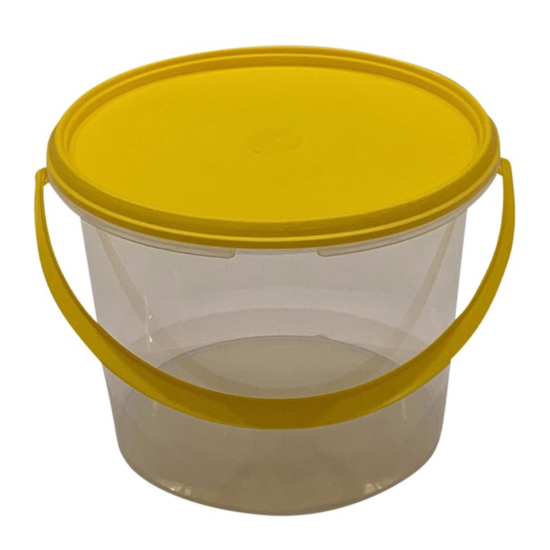 1.5KG CLEAR BUCKET WITH LID