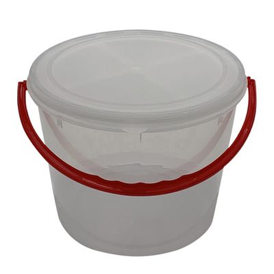 5LT CLEAR BUCKET WITH LID