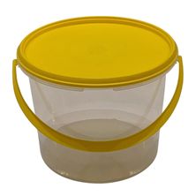 3KG CLEAR BUCKET WITH LID