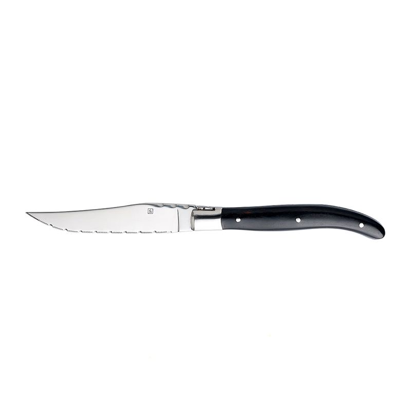 KNIFE STEAK BLACK S/S, TK PARIS