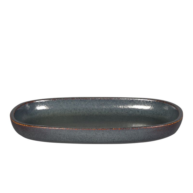 PLATTER OVAL CALDERA 23CM, AFC RAKSTONE