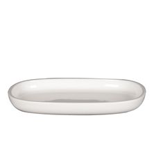 PLATTER OVAL IVORY 23CM, AFC RAKSTONE