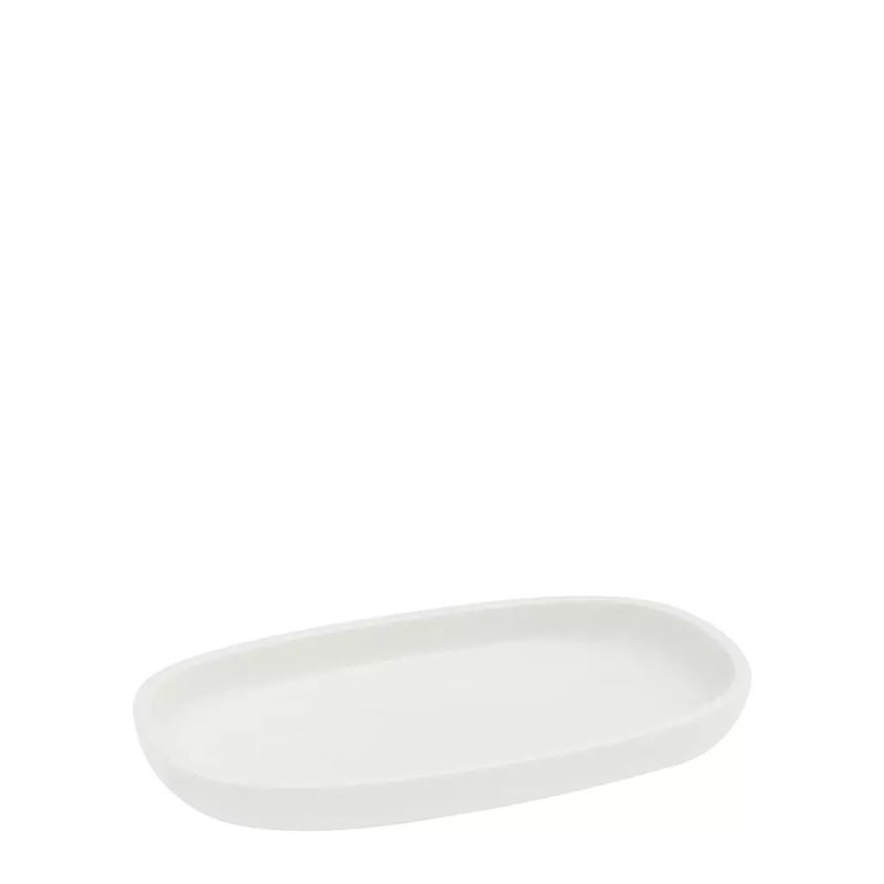 PLATTER OVAL IVORY 23CM, AFC RAKSTONE