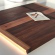 BOARD ANGLED 440X320X20MM BLKWD/MYRTLE/CT