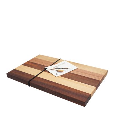 BOARD RECT 340X210X20MM TIMBERS BIG CHOP