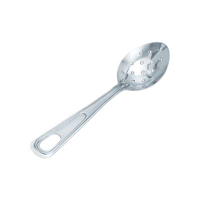 CHEF INOX PERFORATED BASTING SPOONS WITH STINLESS STEEL HANDLES