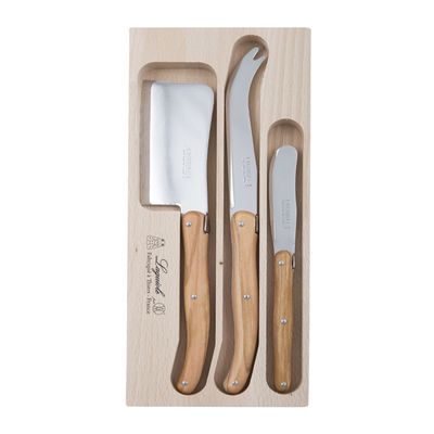 KNIFE CHEESE S/3 OLIVEWOOD, ANDRE VERDIER