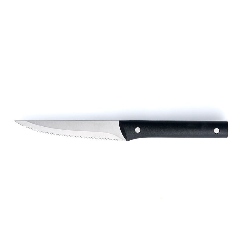 STEAK KNIFE-S/S BLK HANDLE, TK TEMPO