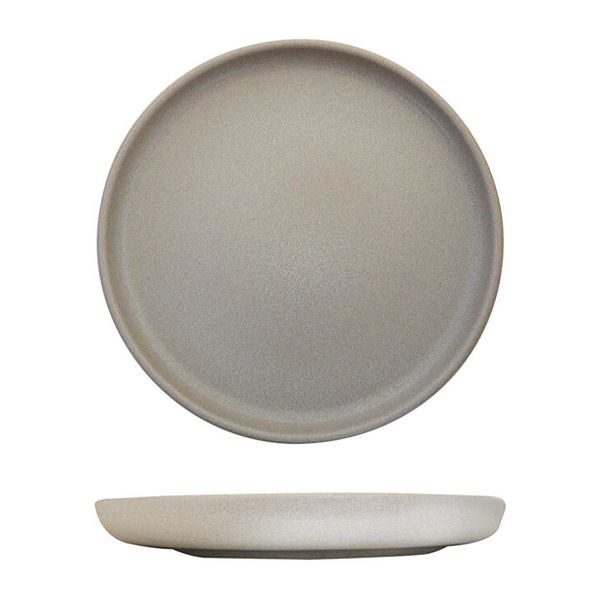 PLATE ROUND GREY 220MM, ECLIPSE UNO