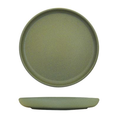 PLATE ROUND GREEN 220MM, ECLIPSE UNO