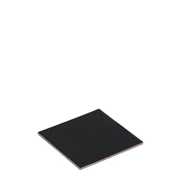 SLIP BOARD BLACK SQUARE 2MM/60MM, 50PCE