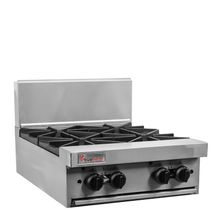 4 BURNER OPEN TOP LPG, TRUEHEAT