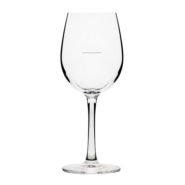 WINE GLASS 350ML W/PLIMSOL, NUDE
