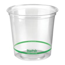 BOWL COLD CLEAR 700ML, BIOPAK 50PCES