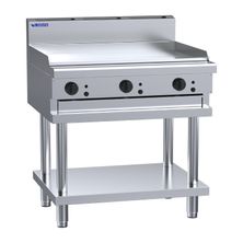 GRIDDLE 900MM LEGS&SHELF GAS, LUUS