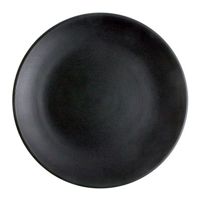 PLATE COUPE BLACK 22.5CM, THE GOOD PLATE