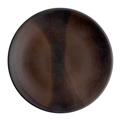 PLATE COUPE BROWN 19CM, THE GOOD PLATE
