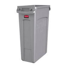 BIN SLIM JIM 60L GREY WASTE CONTAINER