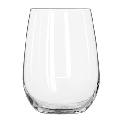 GLASS STEMLESS WINE 503ML W/LINE, VINA