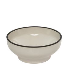 BOWL ROUND D/WHT 160MM, LUZERNE MOD