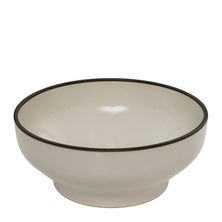 BOWL ROUND D/WHT 182MM, LUZERNE MOD